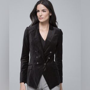 WHBM Velvet Trophy Jacket